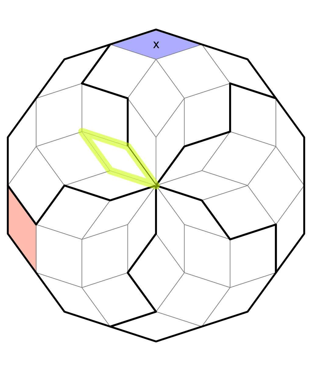 A cell in the same row as the first cell.
